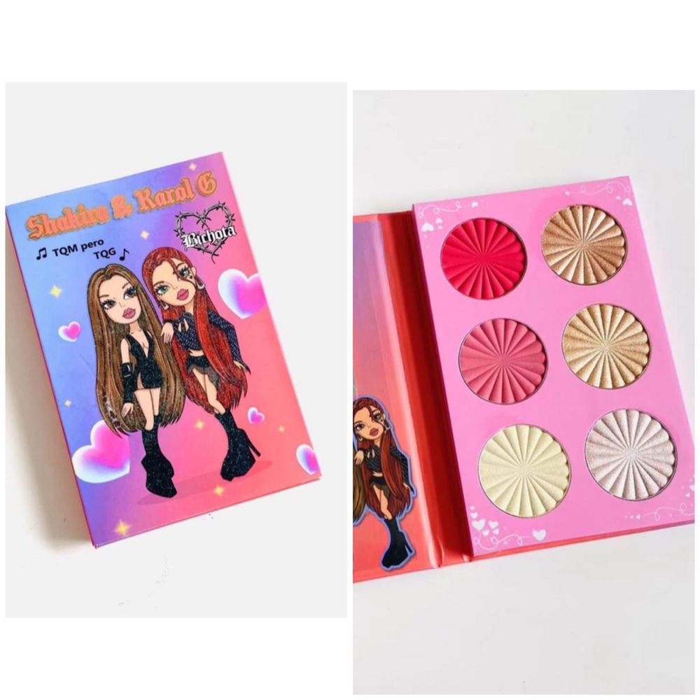 Shakira and Karol G Hilighter